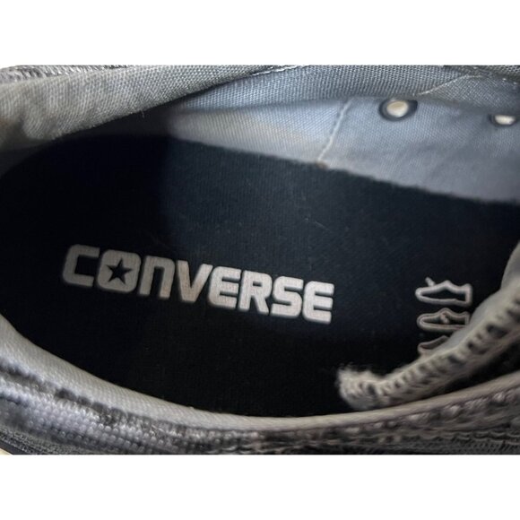 Converse All Star Women's Size 9 Gray Low Top Sneakers - Picture 9 of 12